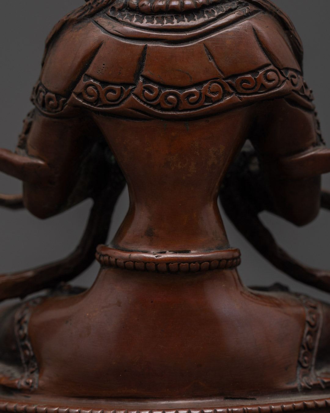 Vajradhara Statue | Unique Oxidized Copper Sculpture