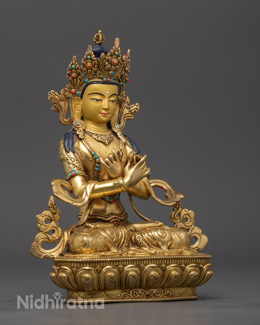 Buddhist Vajradhara Statue | Himalayan Tibetan Artwork