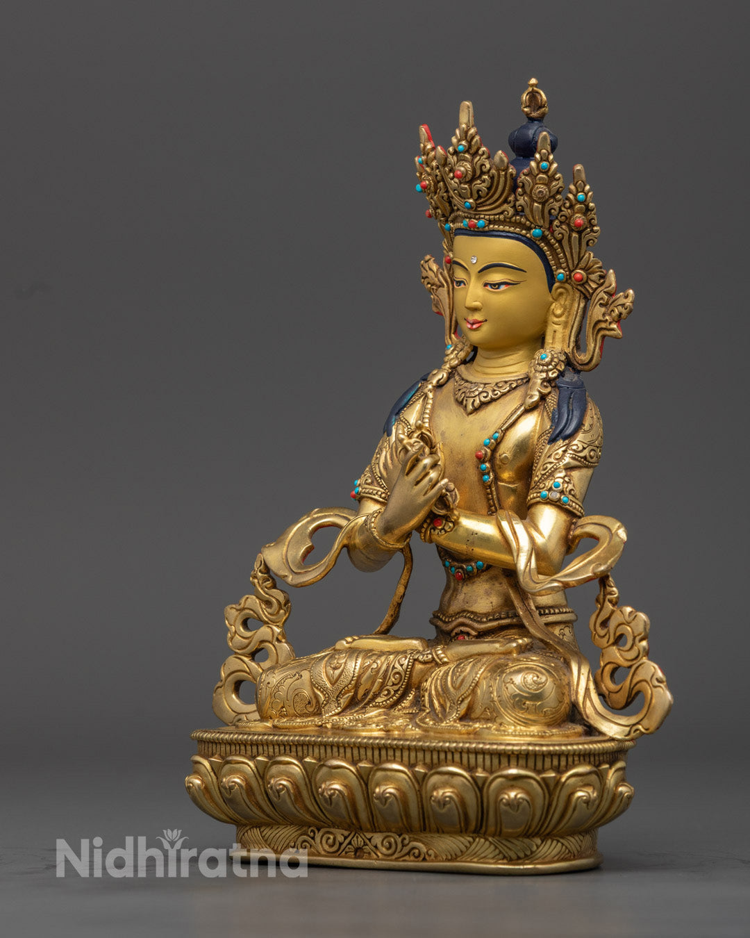 Buddhist Vajradhara Statue | Himalayan Tibetan Artwork