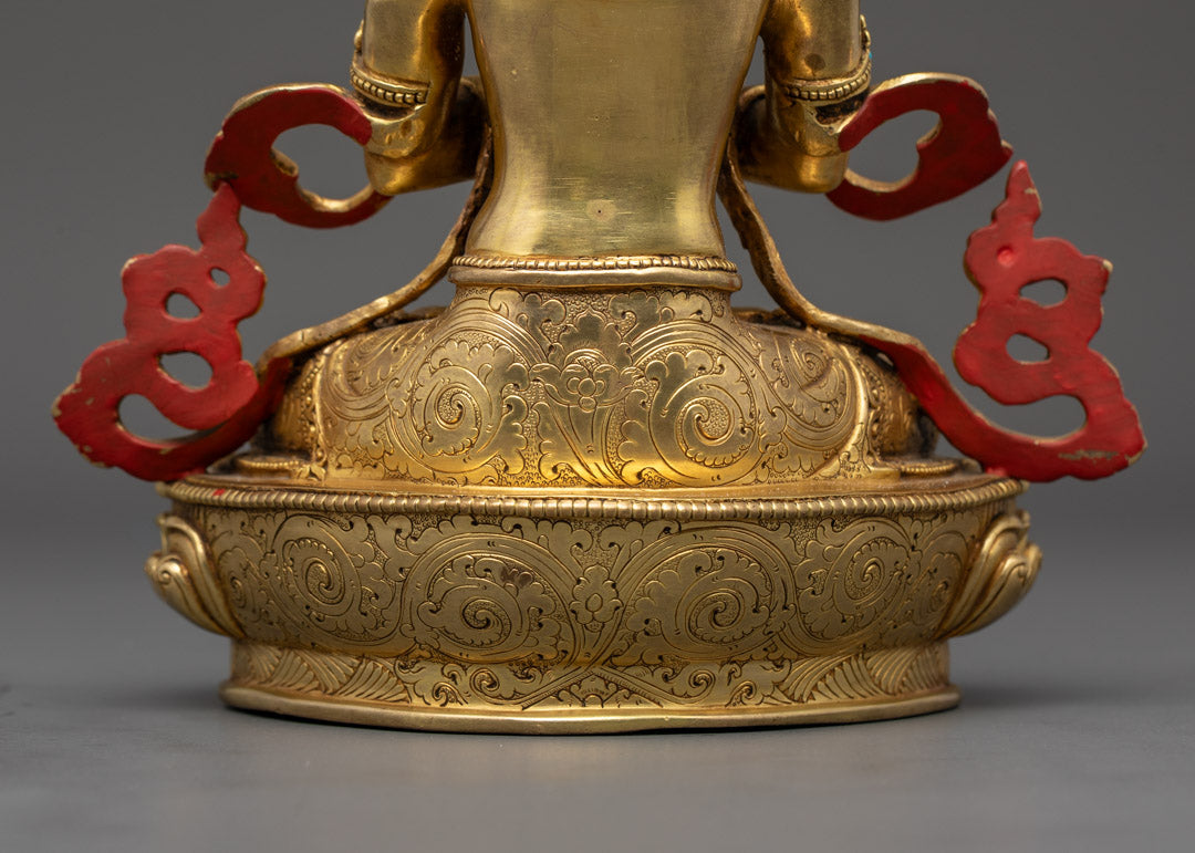 Buddhist Vajradhara Statue | Himalayan Tibetan Artwork