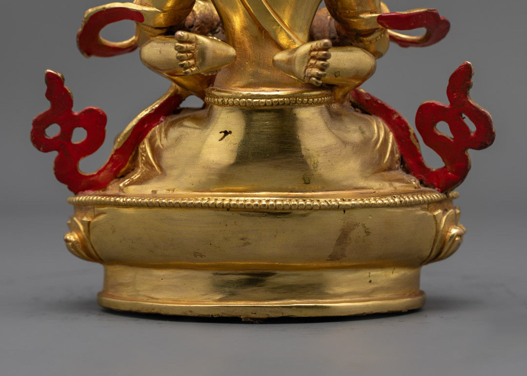 Handcrafted Vajradhara Statue | Tibetan Buddhist Artwork