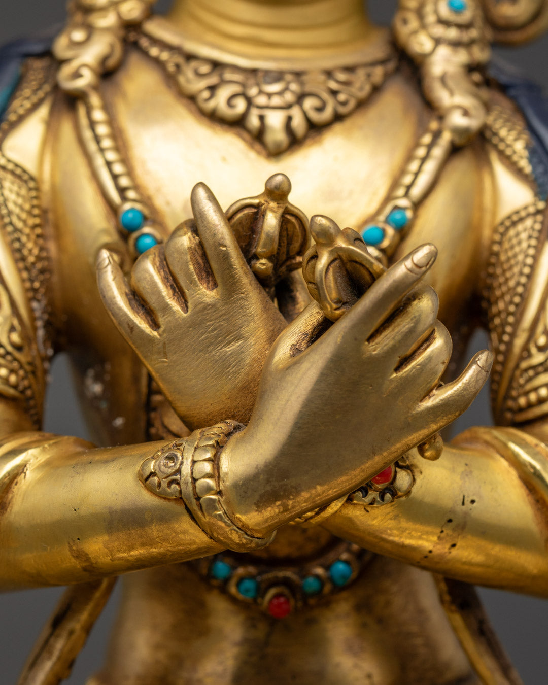 Buddhist Vajradhara Statue | Himalayan Tibetan Artwork