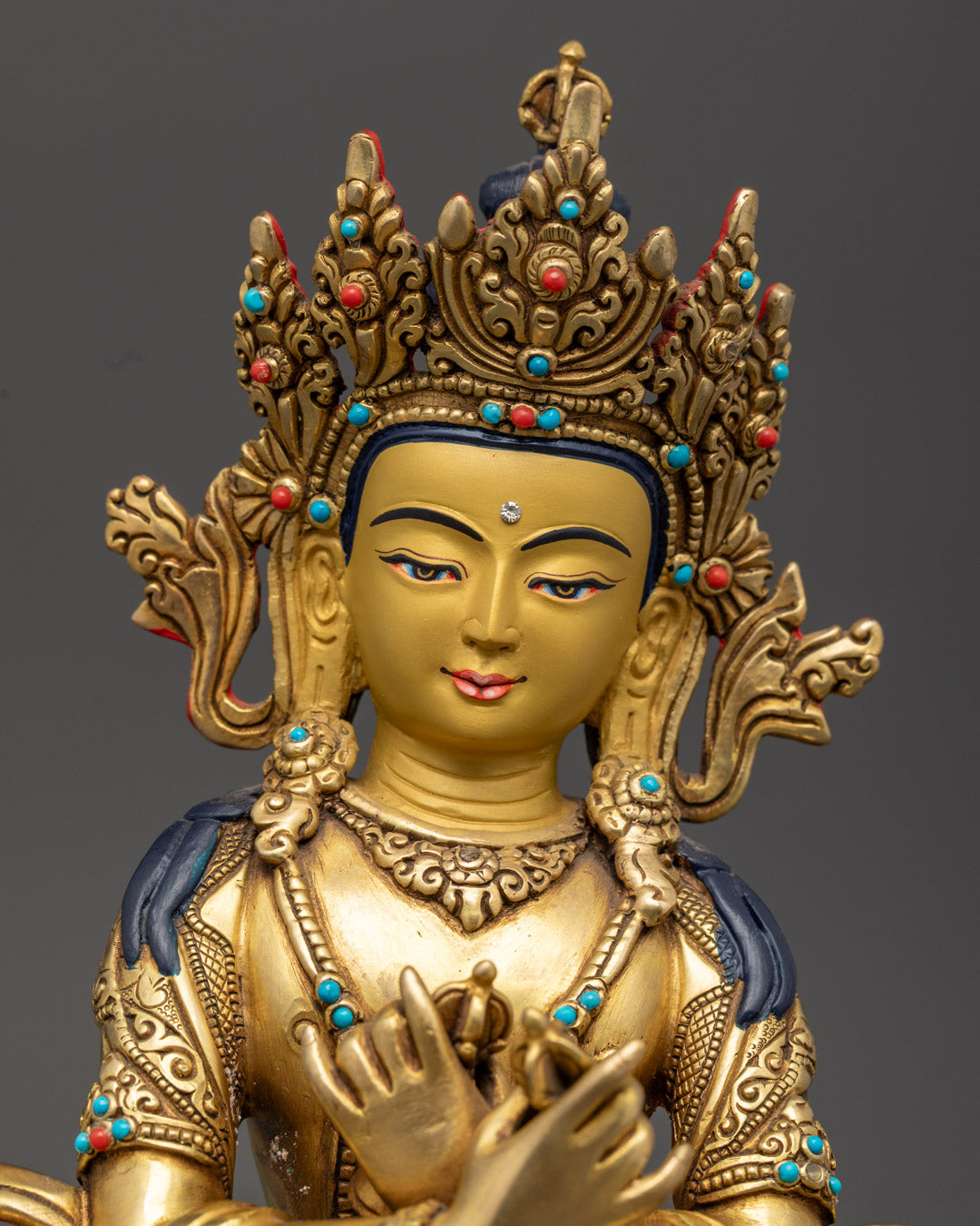 Buddhist Vajradhara Statue | Himalayan Tibetan Artwork