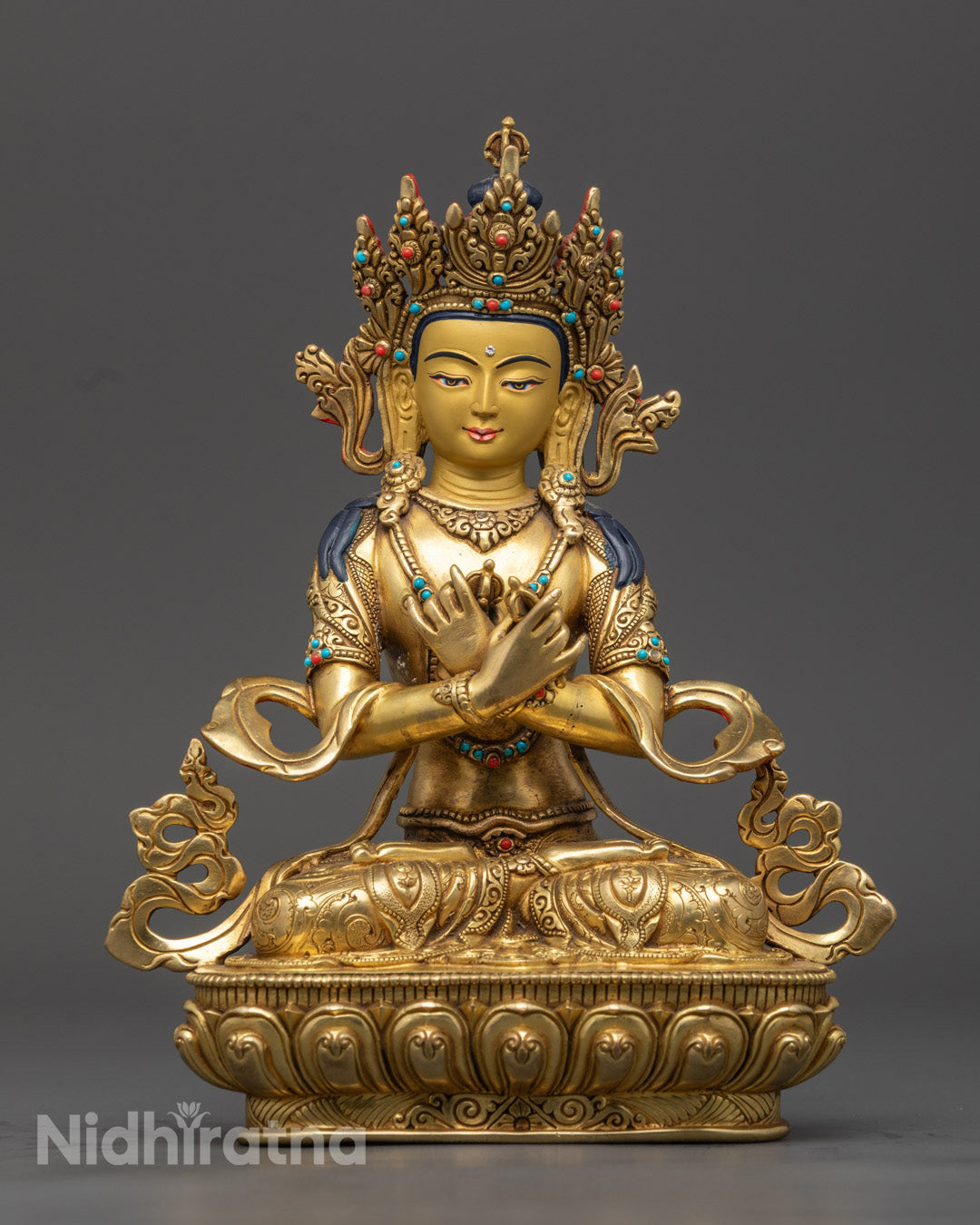 Buddhist Vajradhara Statue | Himalayan Tibetan Artwork