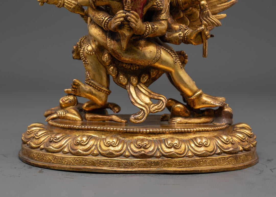 Vajrakilaya Statue | Tibetan Buddhist Art for Removing Obstacles