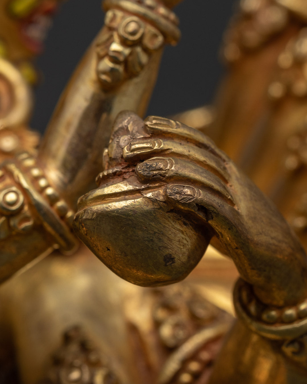 Authentic Hevajra Yab - Yum Fierce Protective Statue | Handcrafted In Nepal