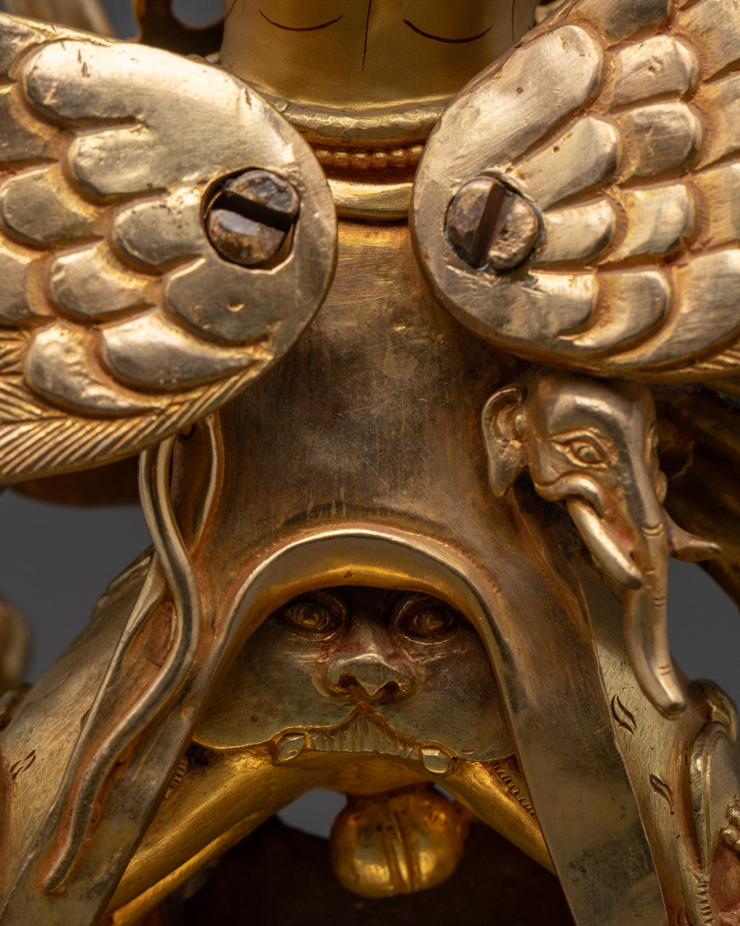 Authentic Hevajra Yab - Yum Fierce Protective Statue | Handcrafted In Nepal