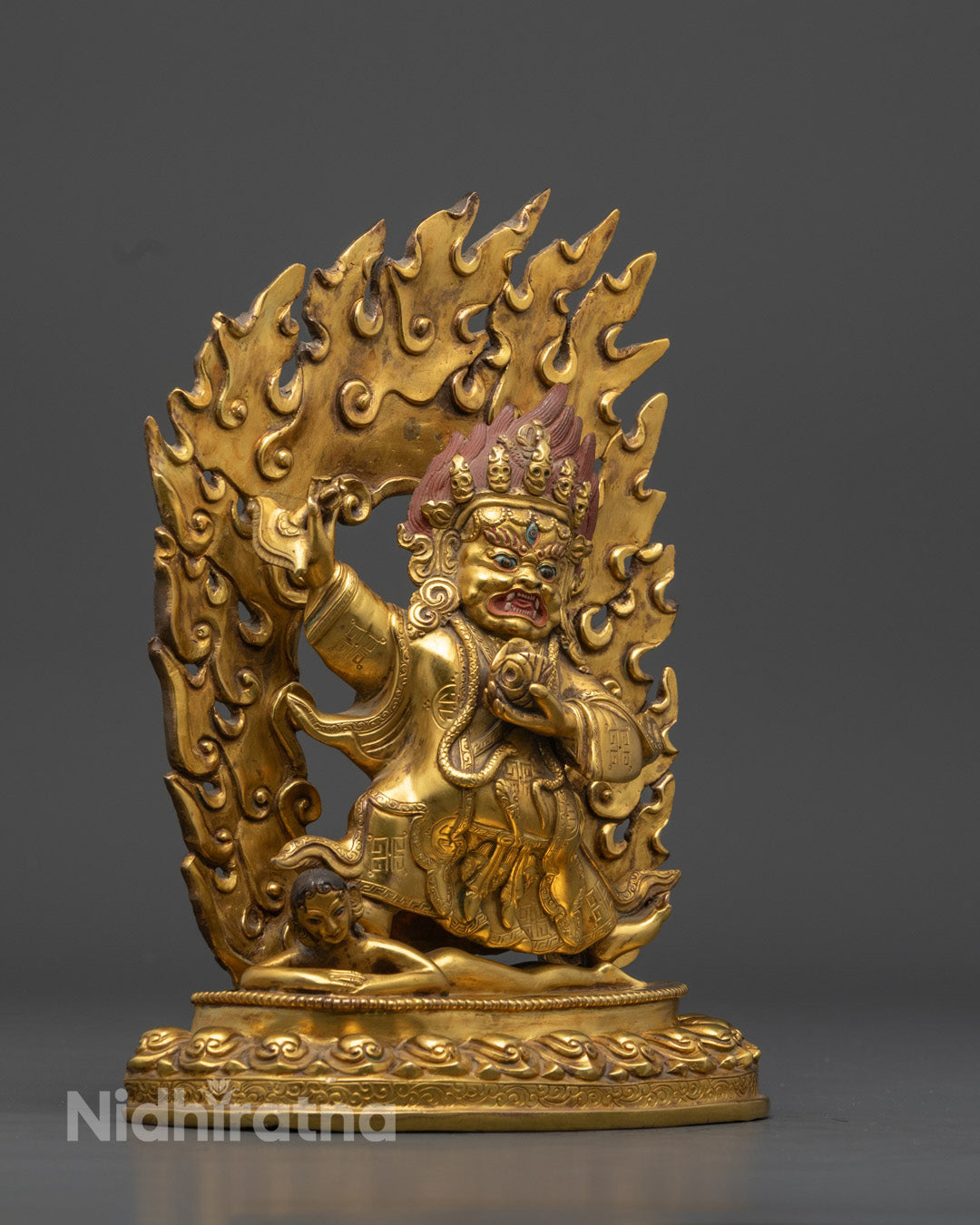 Mahakala Bernagchen Statue | Protection and Meditation