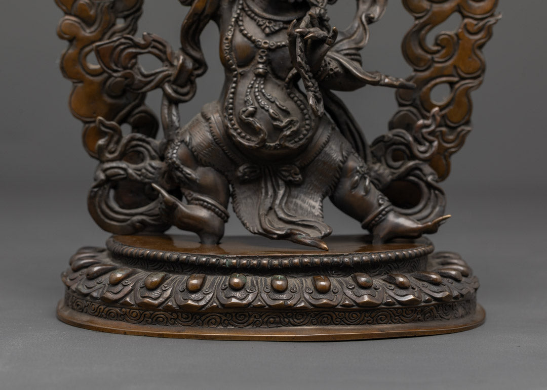 Vajrapani Statue | Traditional Himalayan Buddhist Art