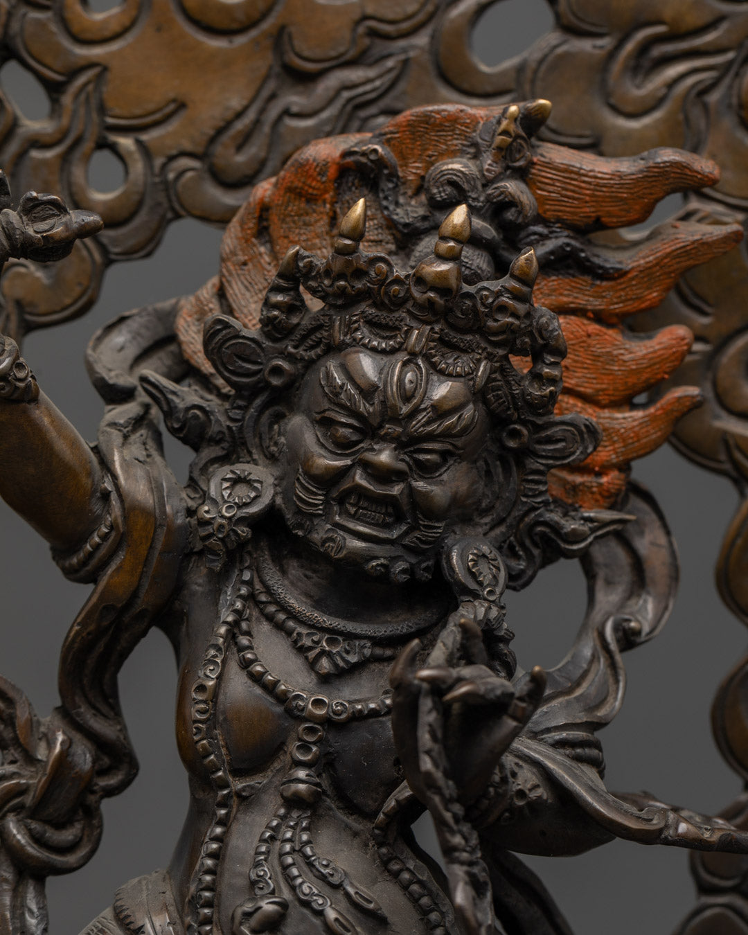 Vajrapani Statue | Traditional Himalayan Buddhist Art