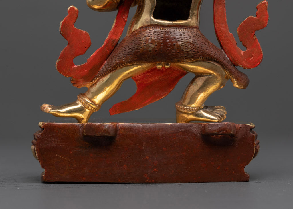 Traditionally Hand Crafted Mahachakra Vajrapani Statue