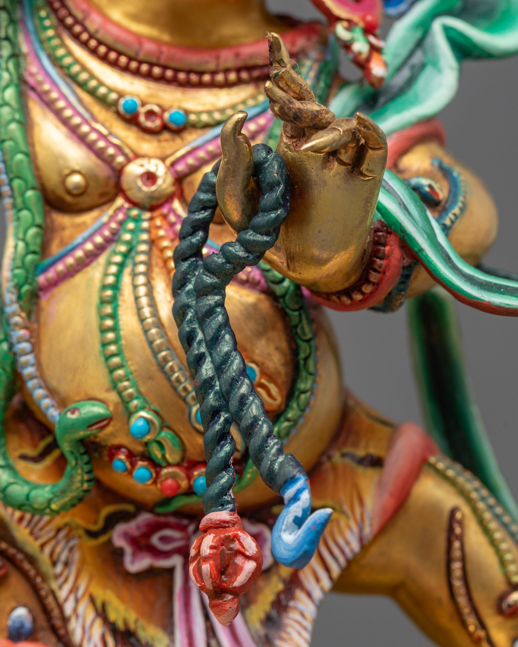 Buddhist Chana Dorje Statue | Artisan-Crafted Nepalese Sacred Deity