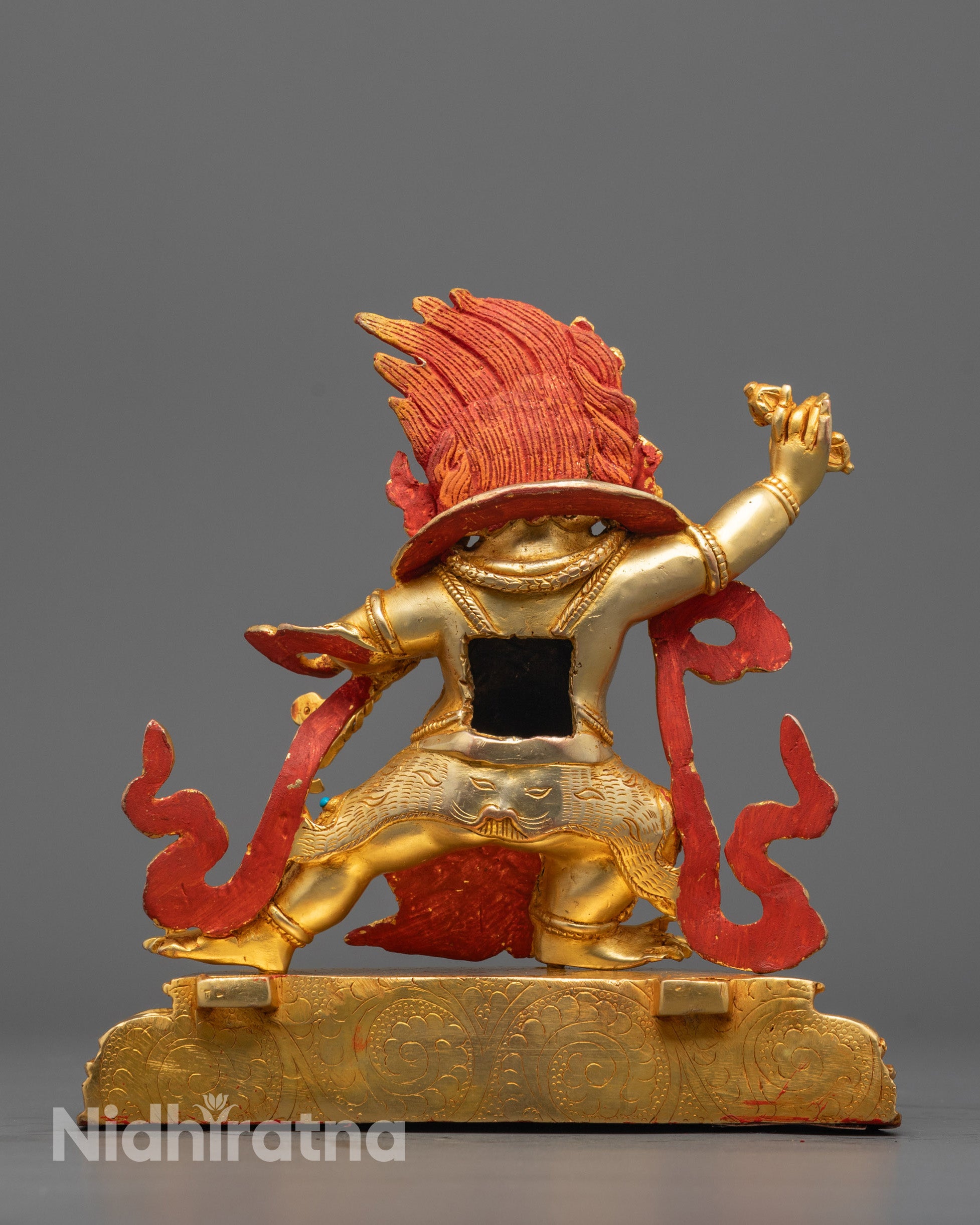 Fierce Vajrapani Statue from Nepal | Himalayan Buddhist Art