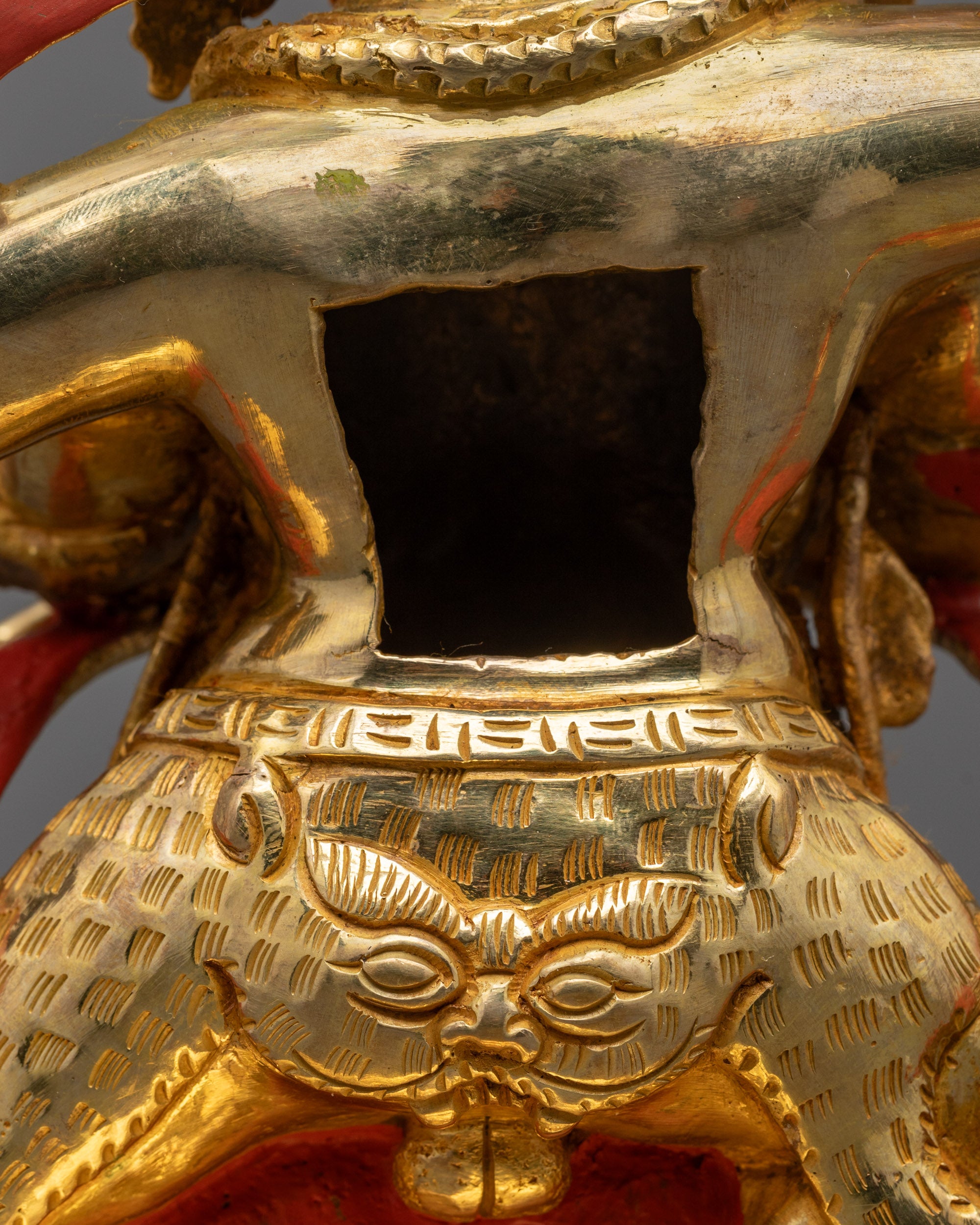 Himalayan Vajrapani Four-Armed Statue | Traditional Protector Figure