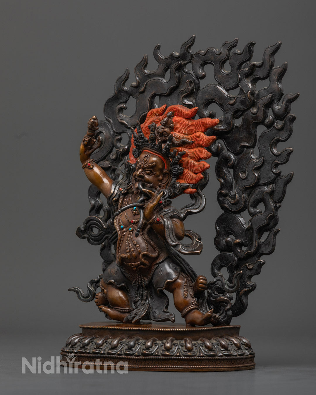 Sacred Vajrapani Statue | Tibetan Buddha for Fearlessness