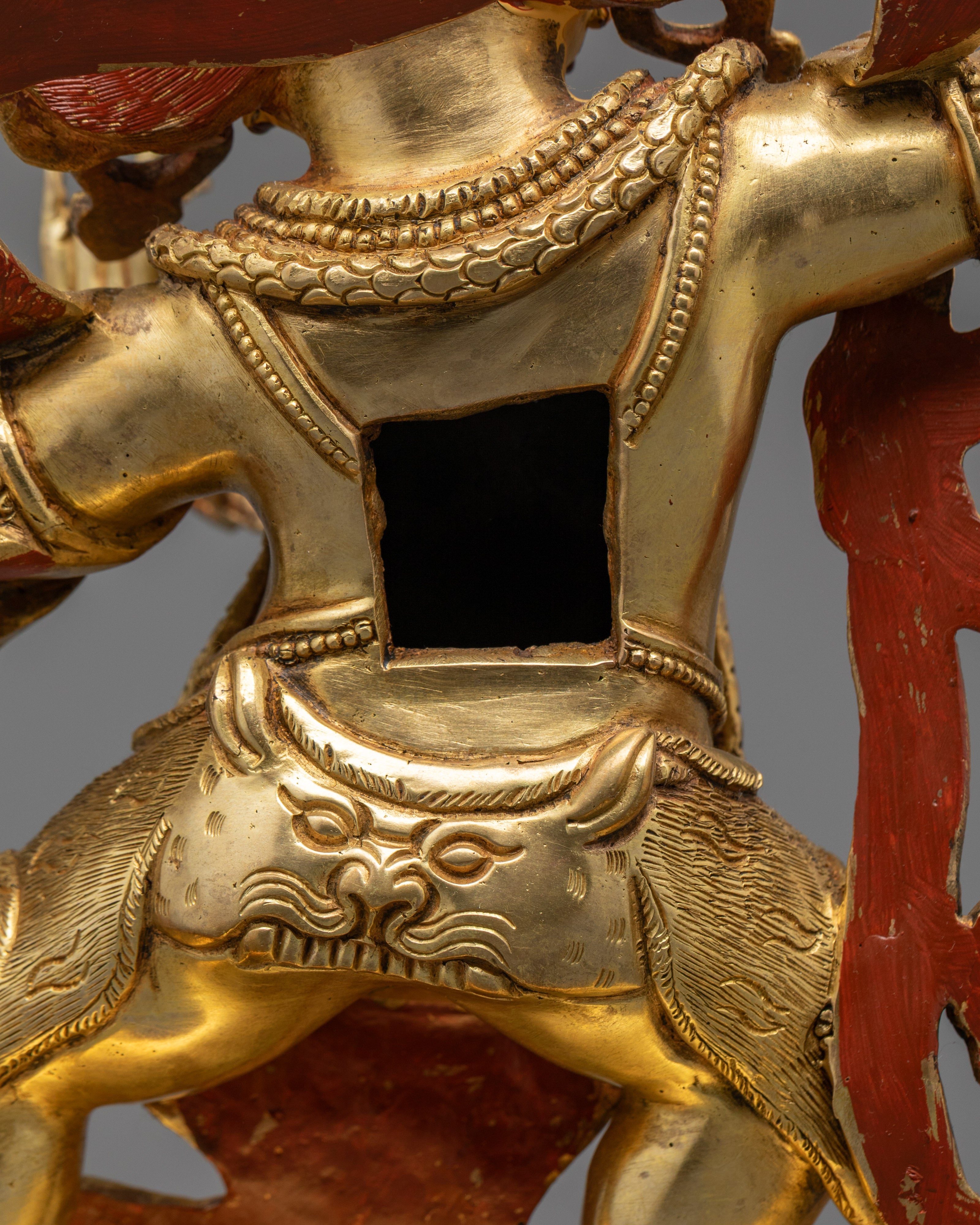 Hand-Carved Vajrapani Statue | Nepalese Buddhist Art