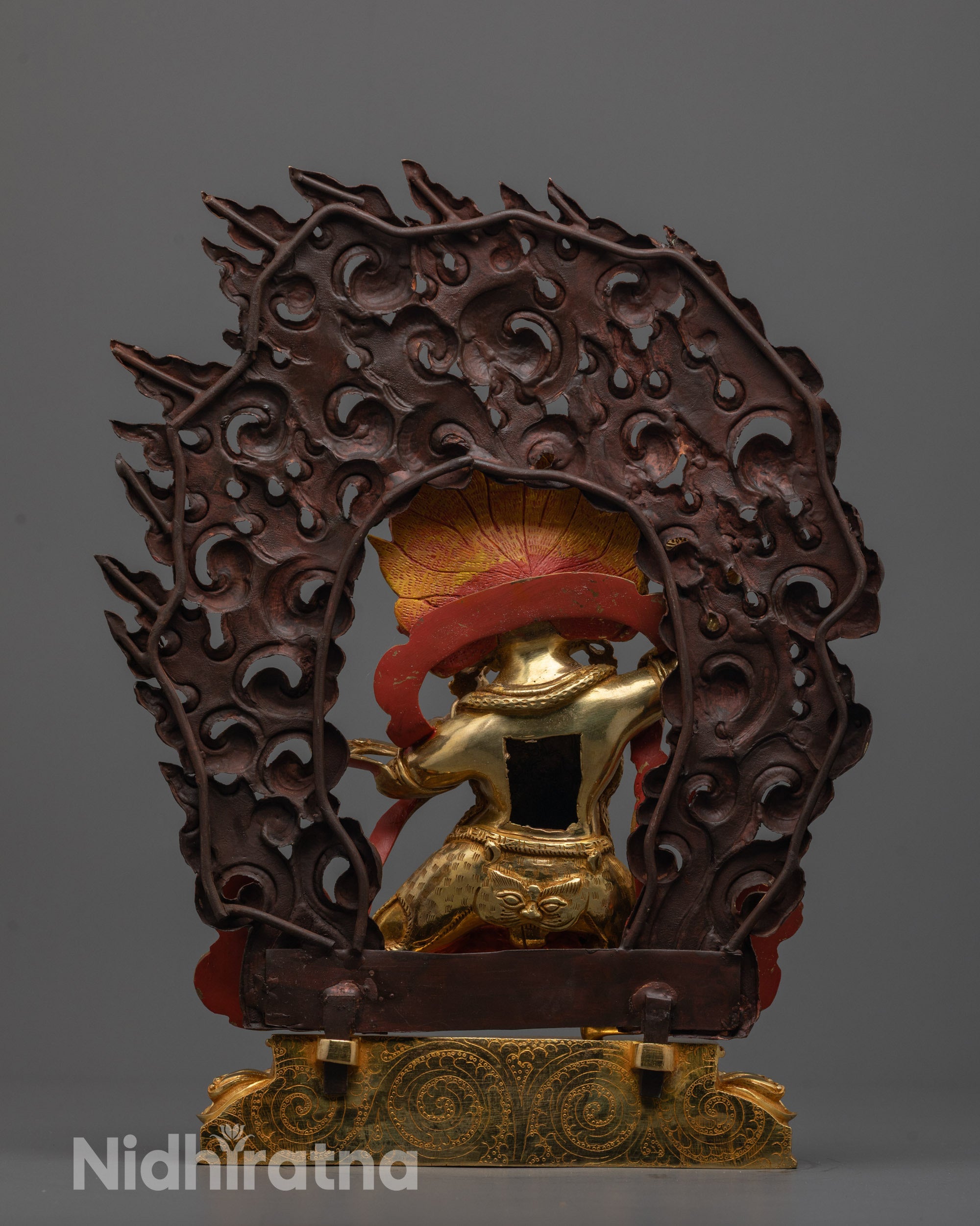 Wrathful Vajrapani Statue | Spiritual Protector Figurine