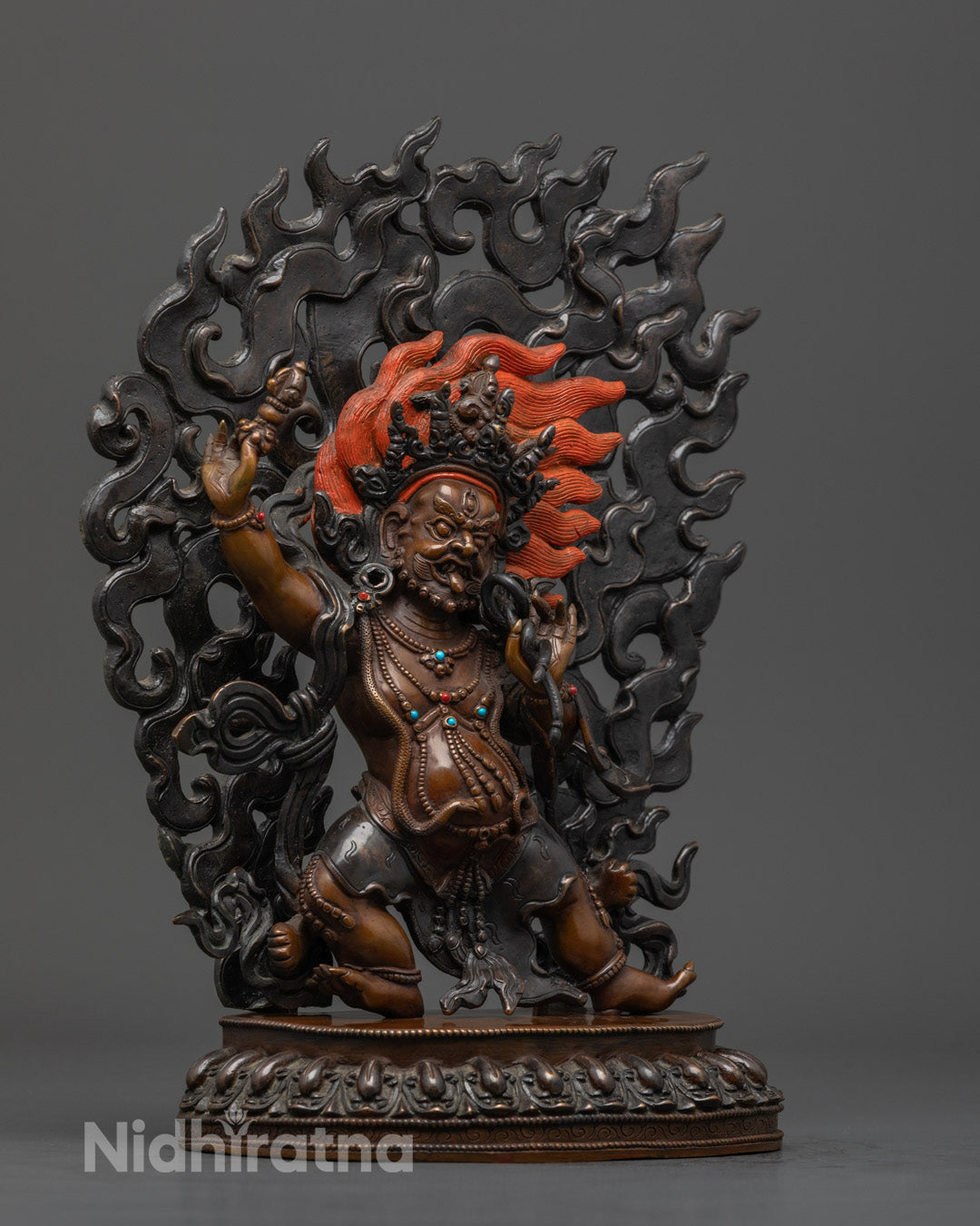 Sacred Vajrapani Statue | Tibetan Buddha for Fearlessness