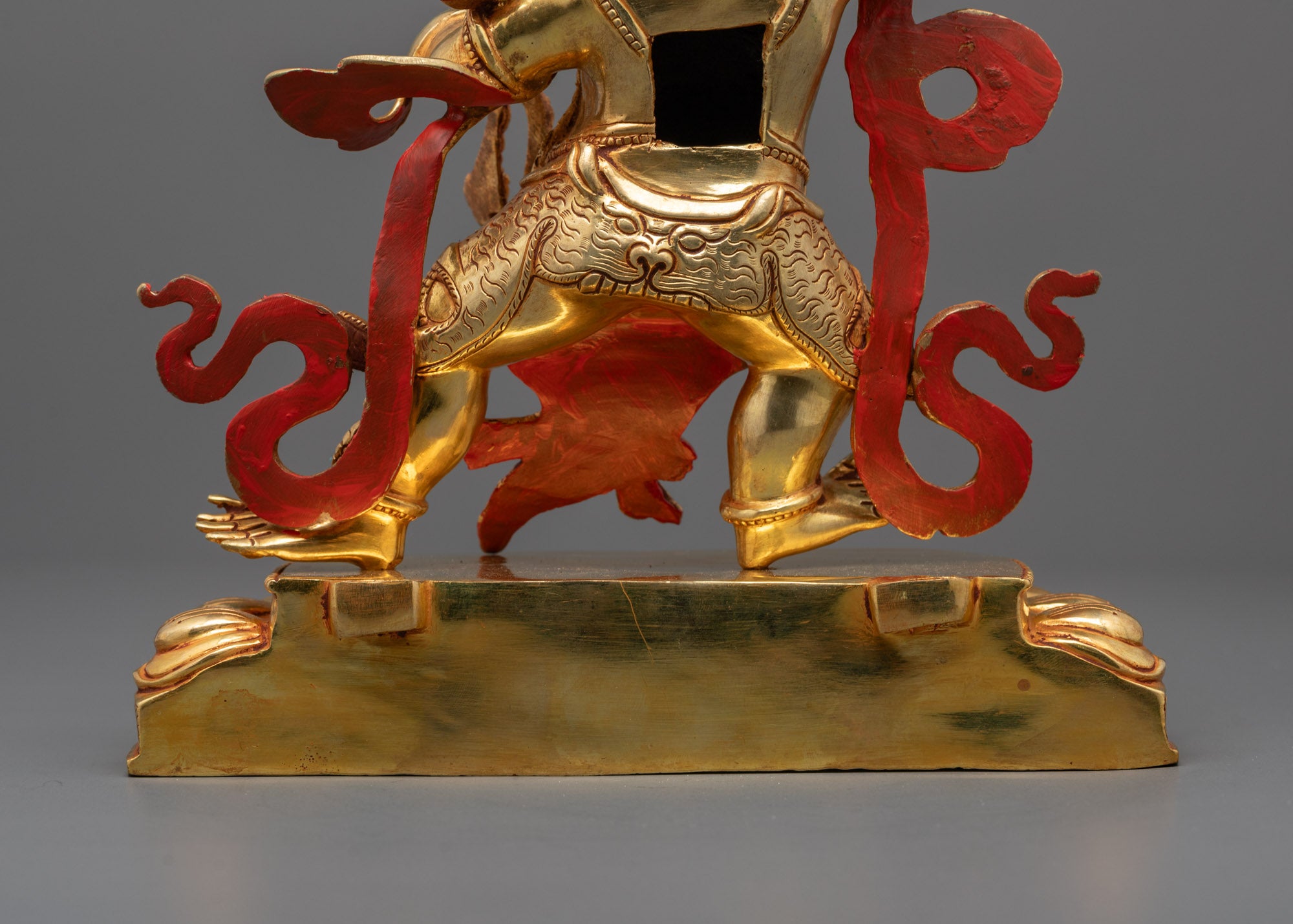 Fearsome Vajra-Wielding Vajrapani Statue | Symbol of Divine Power