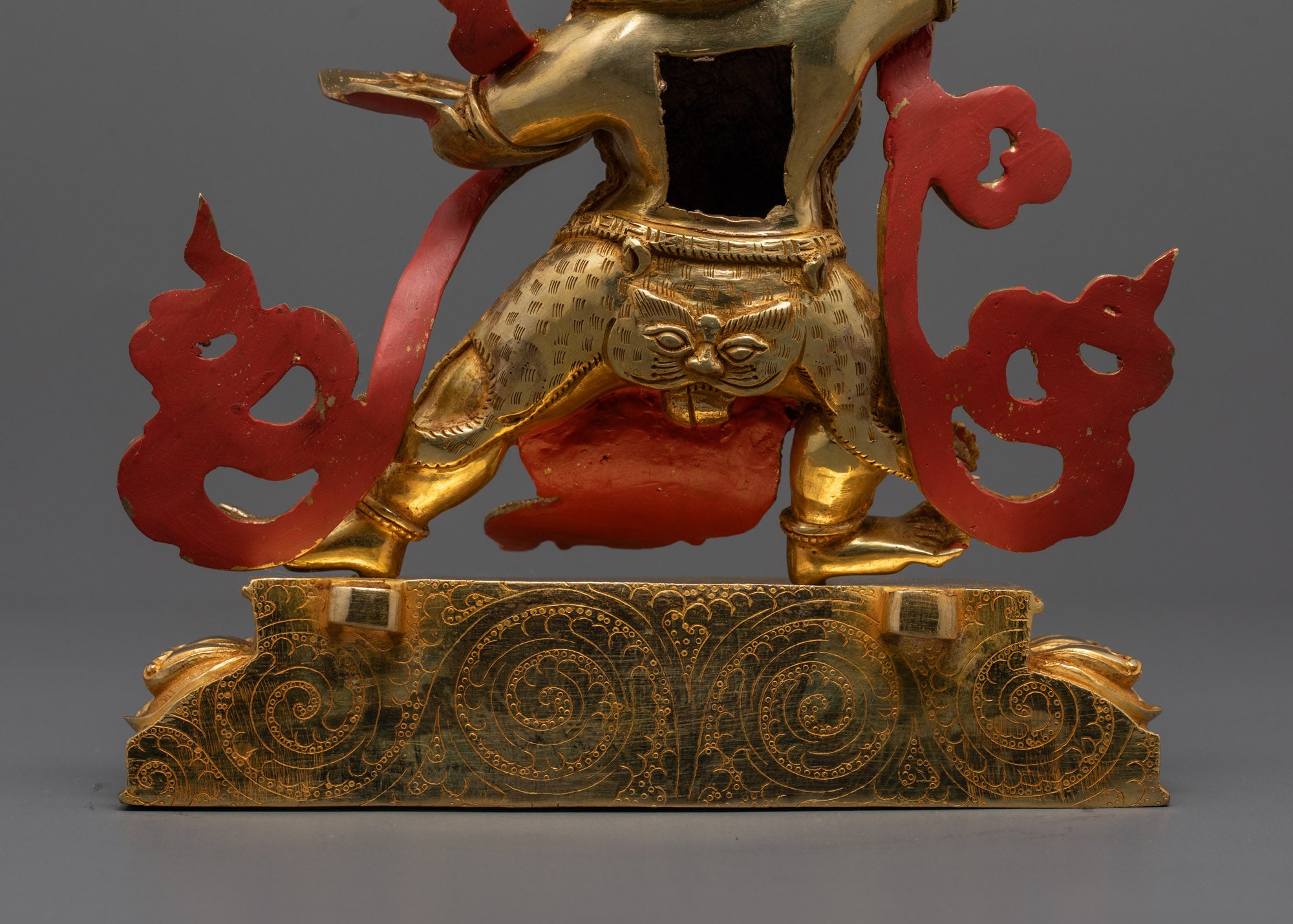 Wrathful Vajrapani Statue | Spiritual Protector Figurine