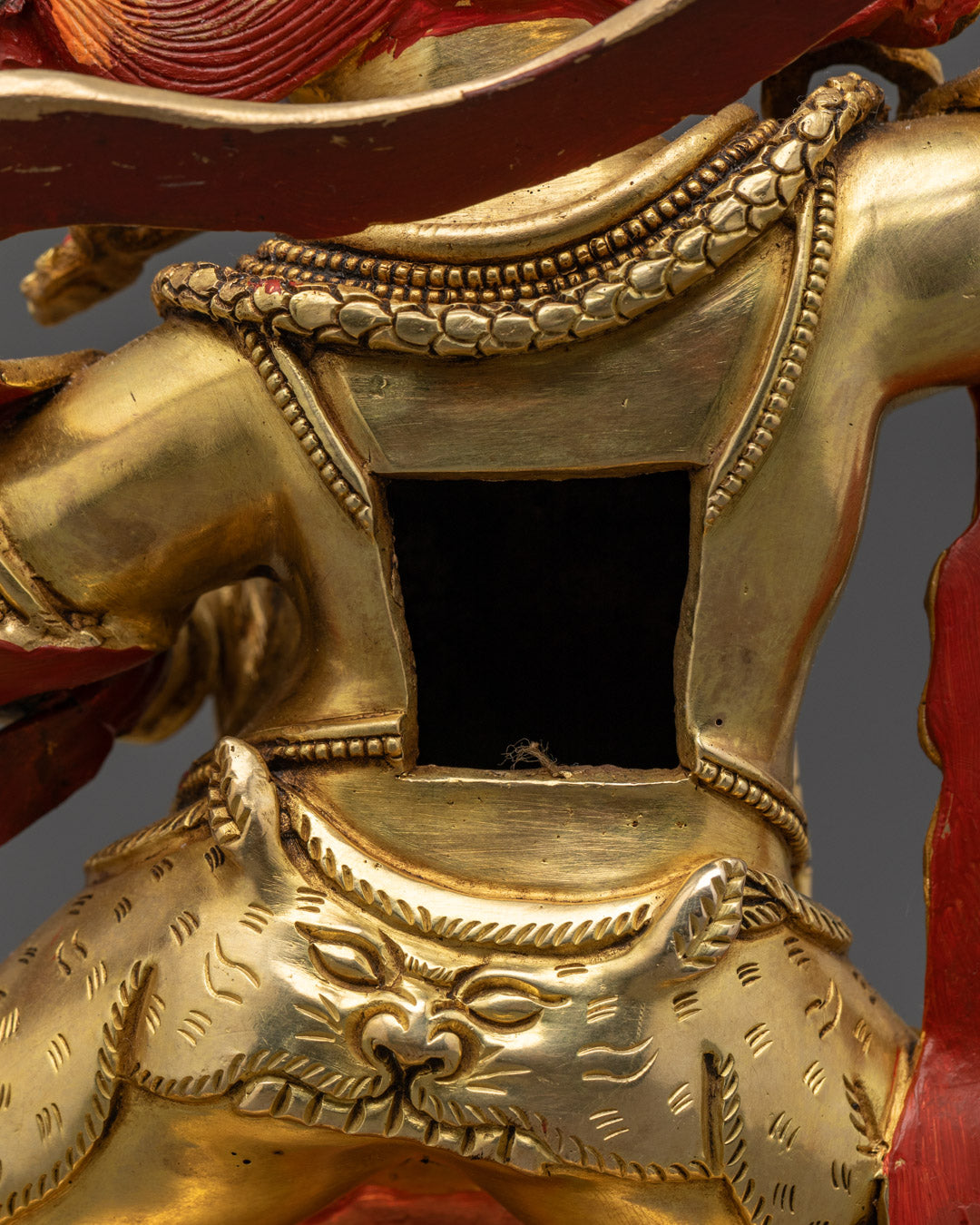 Nepalese Vajrapani Statue | Handcrafted Wrathful Figurine