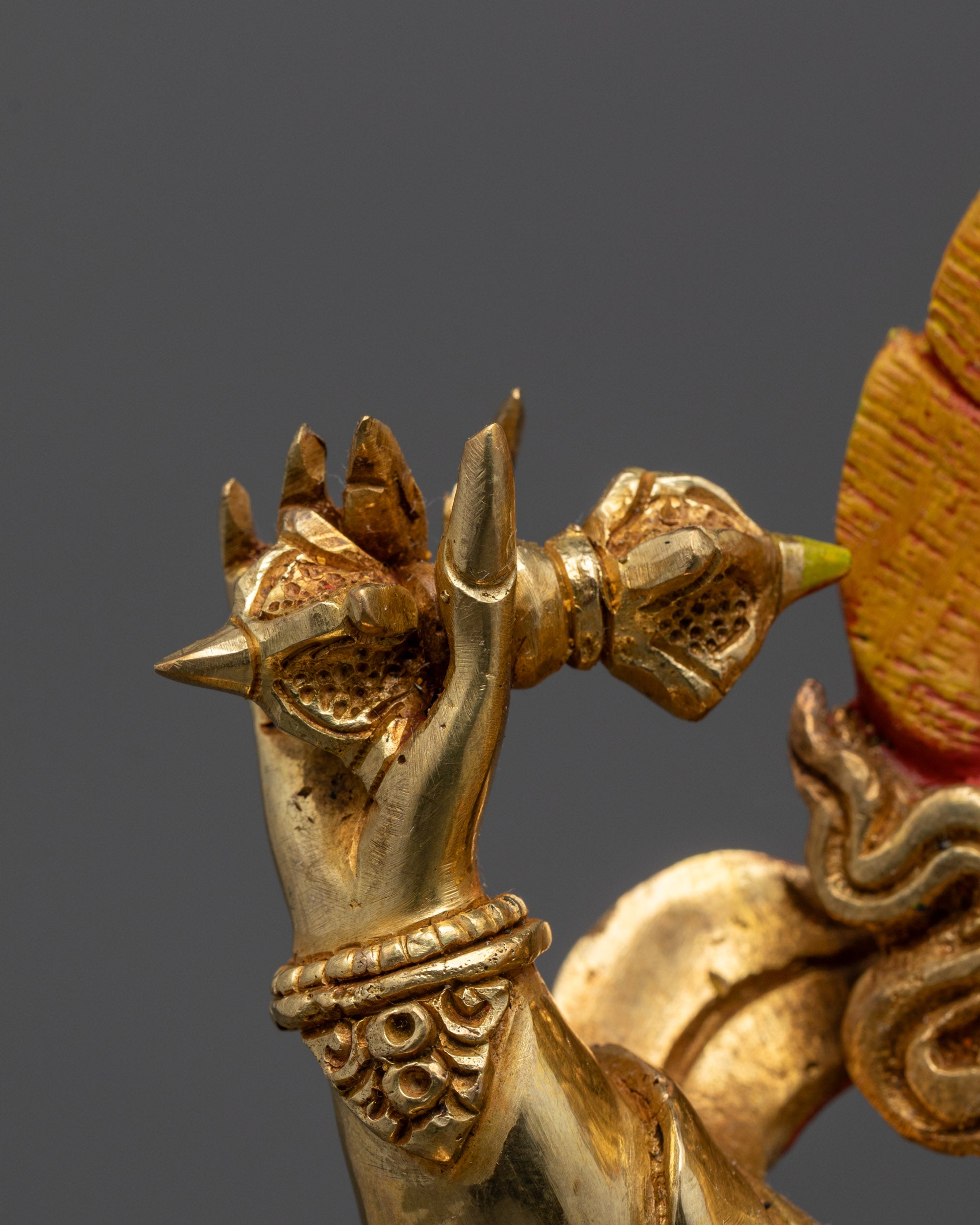 Wrathful Vajrapani Statue | Spiritual Protector Figurine