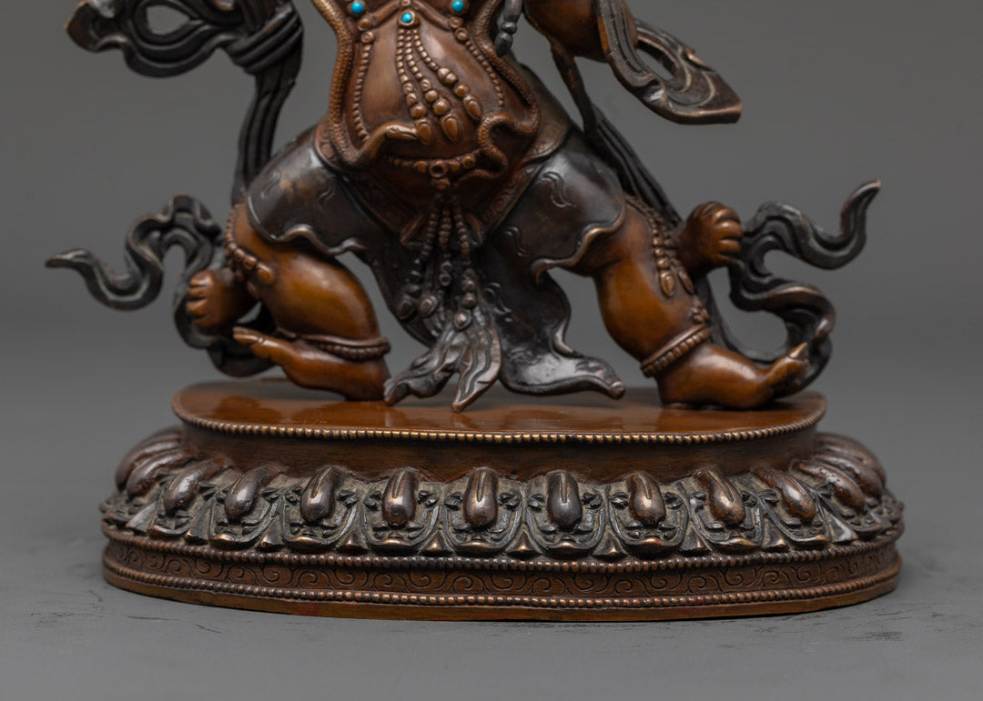 Sacred Vajrapani Statue | Tibetan Buddha for Fearlessness