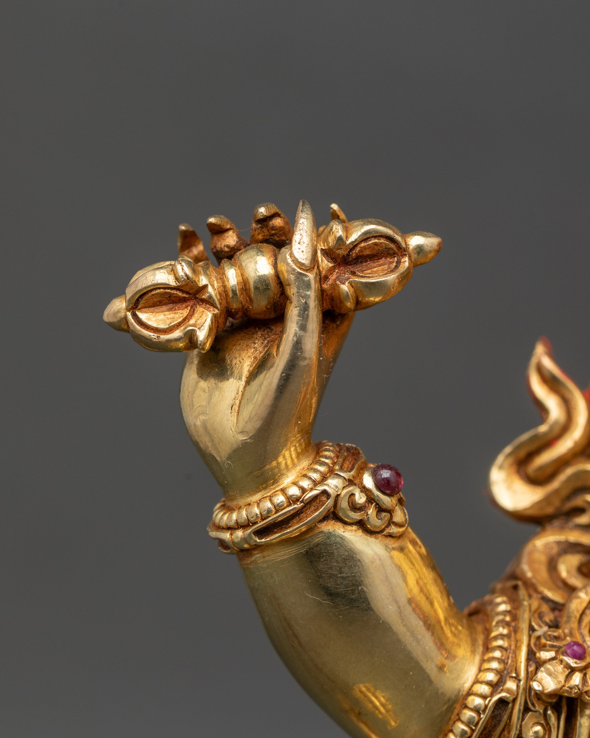 Bodhisattva Vajrapani Statue | Embodiment of Buddhist Strength