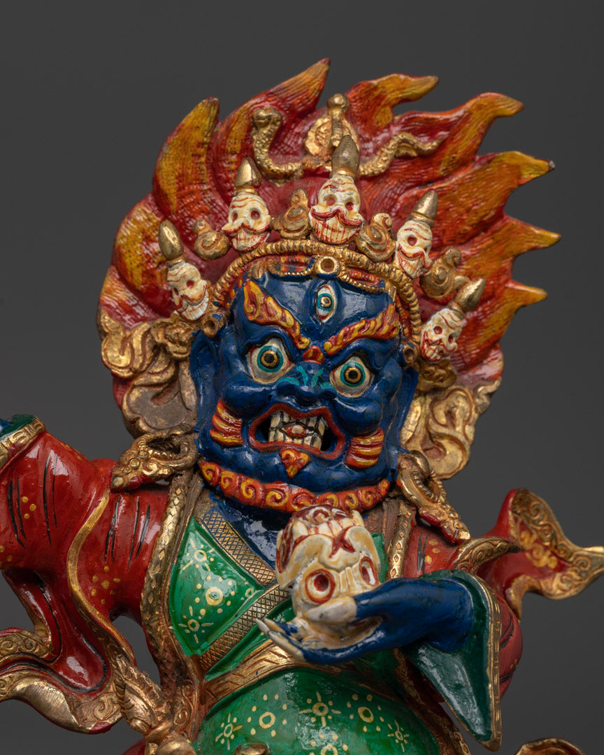 Mahakala Bernagchen Statue | Powerful Protector Deity