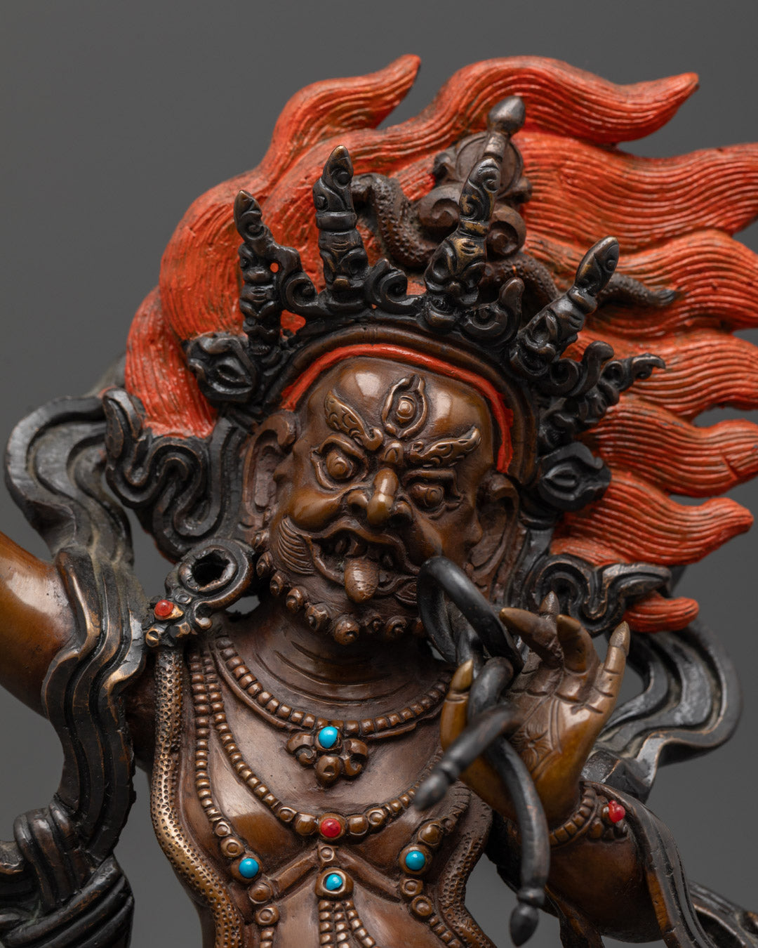 Sacred Vajrapani Statue | Tibetan Buddha for Fearlessness