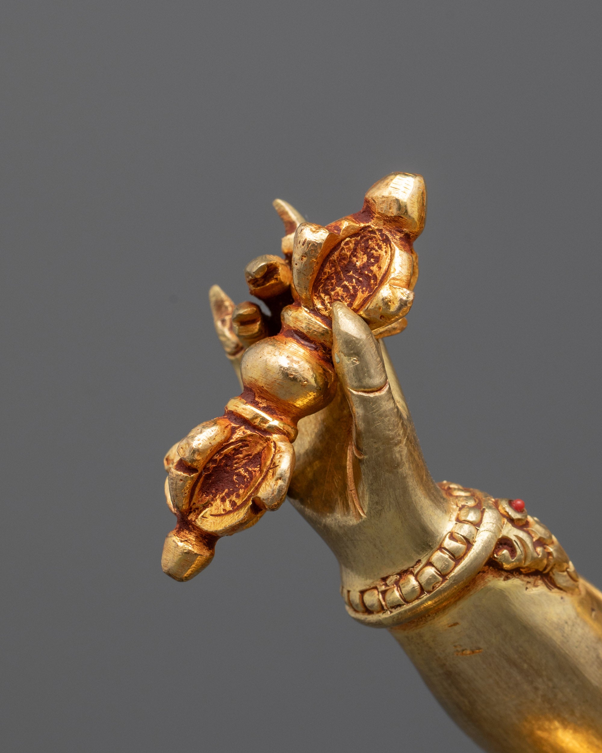 Fearsome Vajra-Wielding Vajrapani Statue | Symbol of Divine Power