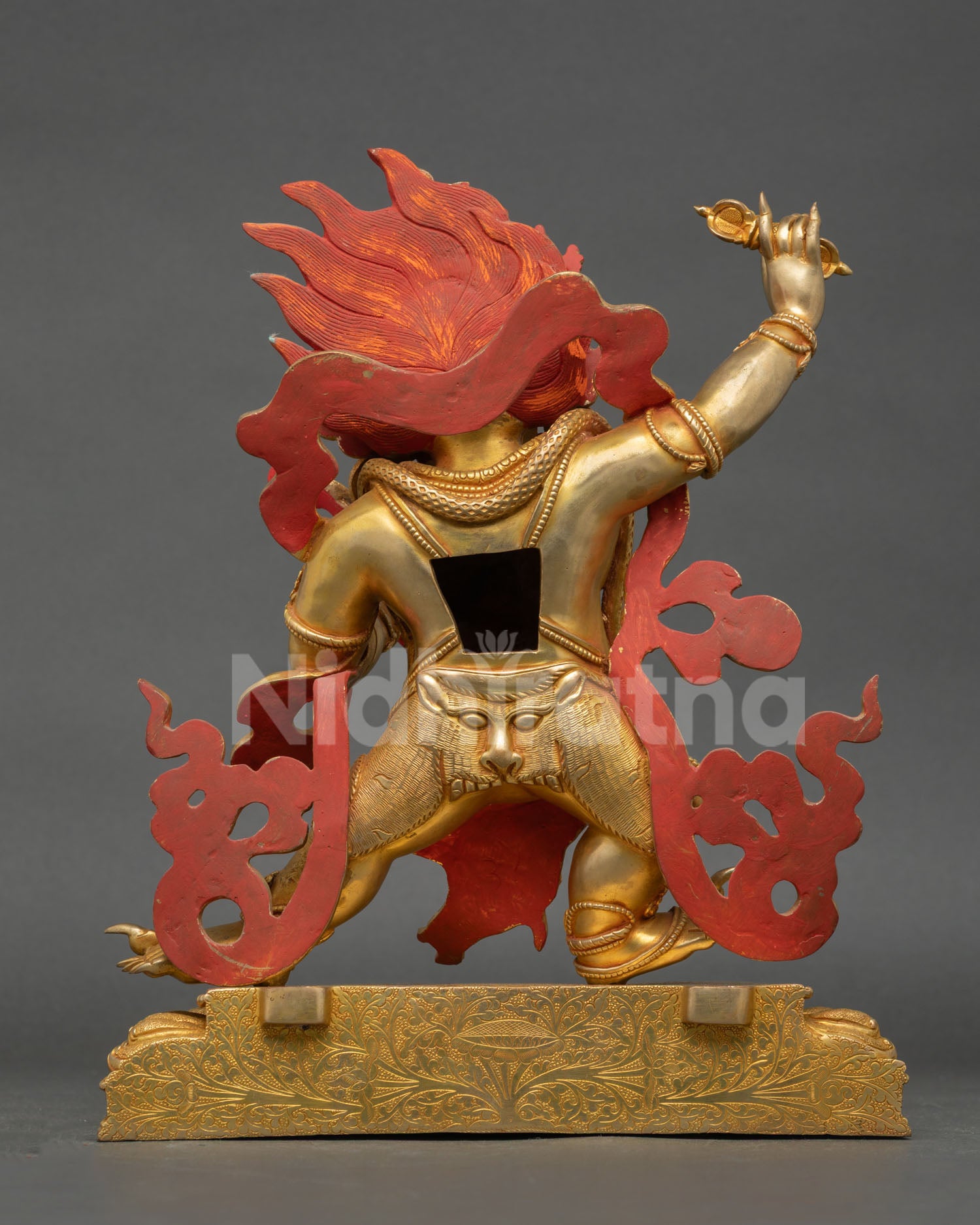 Vajrapani Statue | Powerful Vajra-Wielding Deity Sculpture