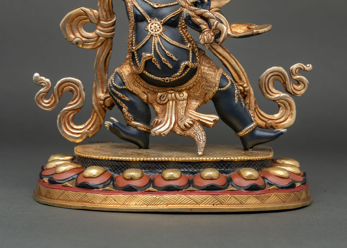 Authentic Vajrapani Statue from Nepal | Holder of the Vajra Power