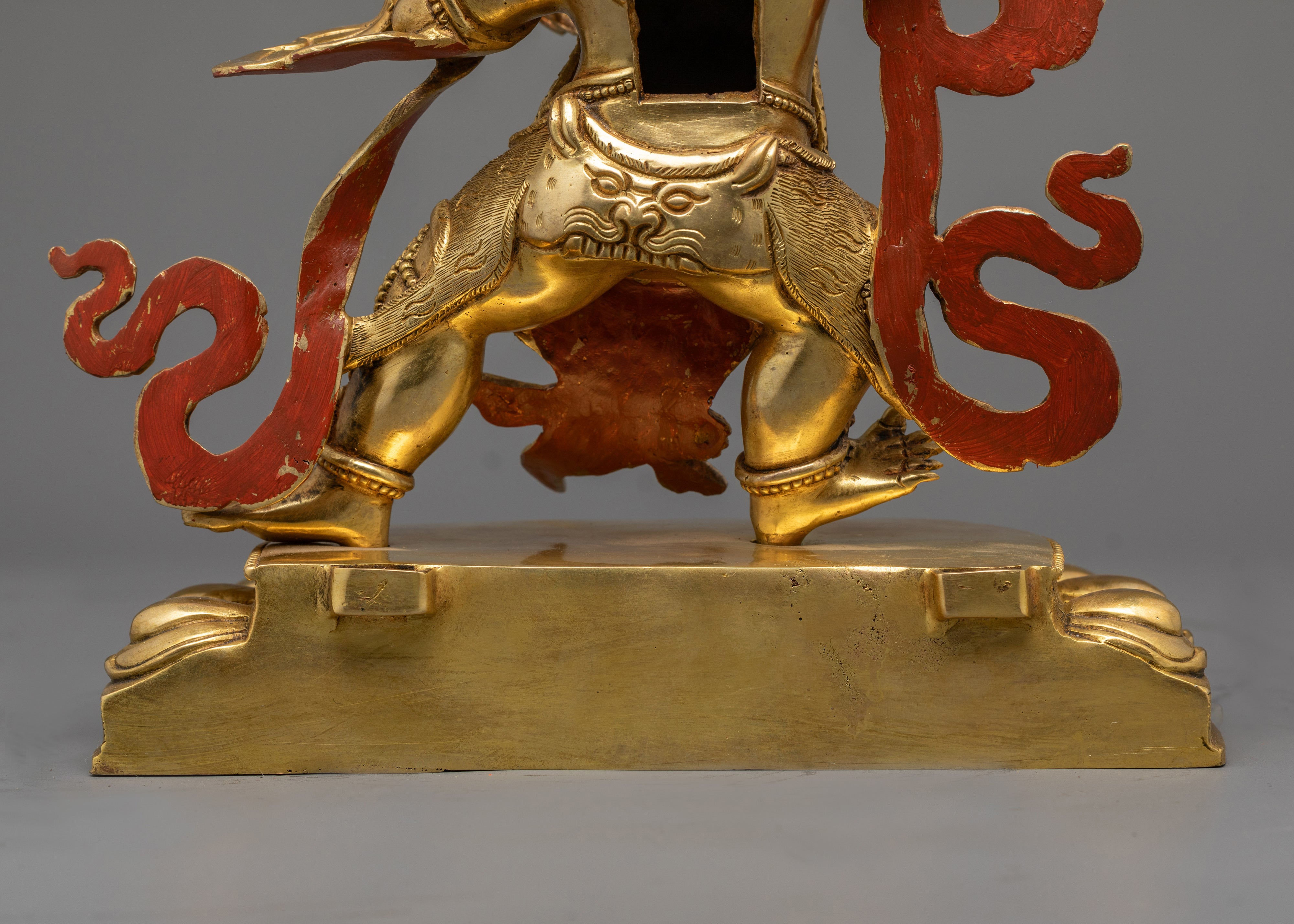 Hand-Carved Vajrapani Statue | Nepalese Buddhist Art