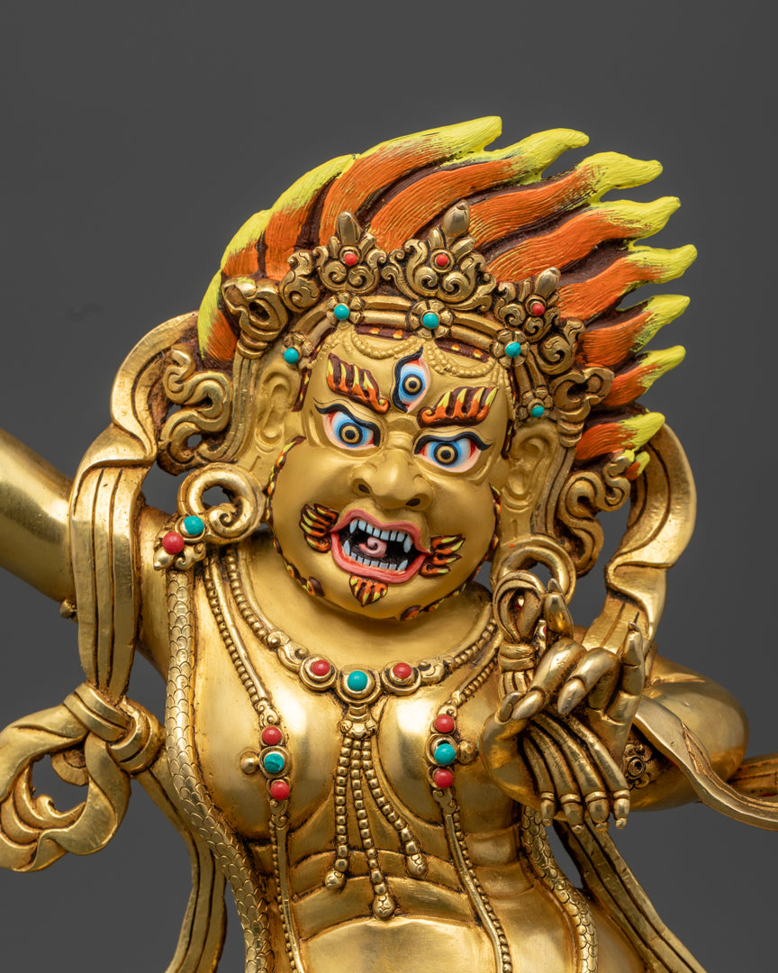 Vajrapani Bodhisattva Statue | Guardian of Peace and Strength