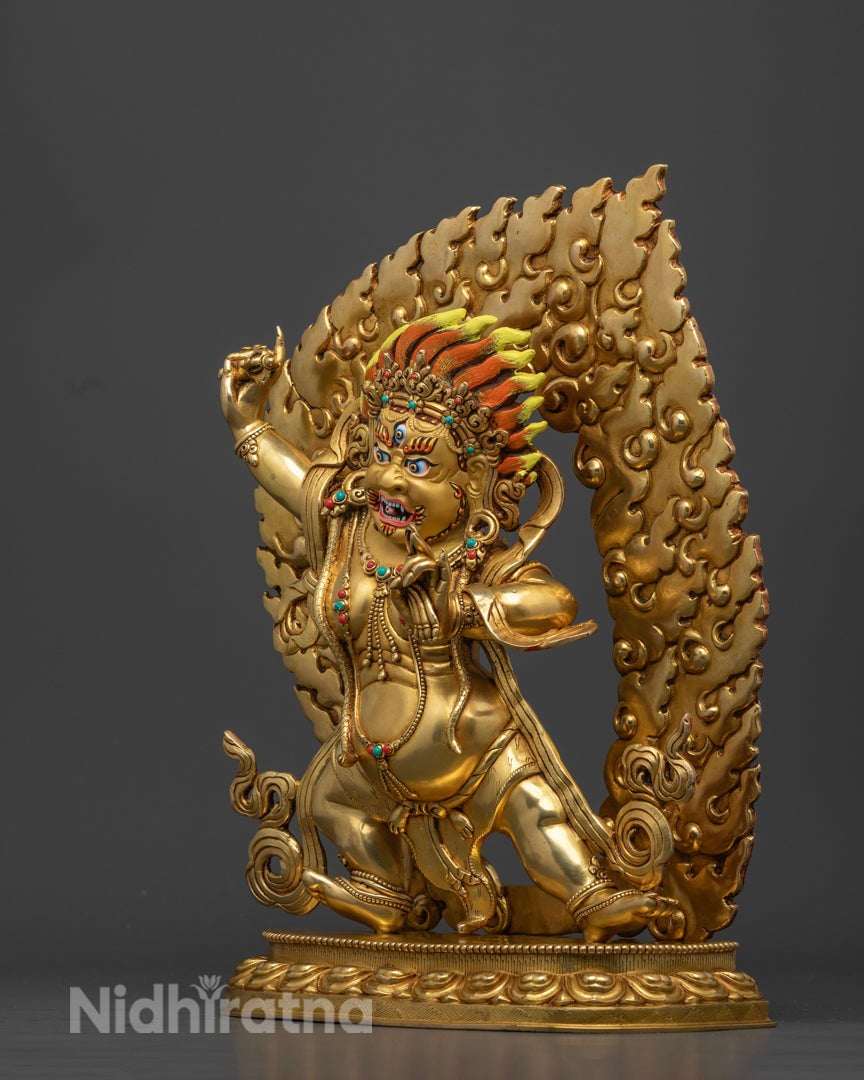 Vajrapani Bodhisattva Statue | Guardian of Peace and Strength