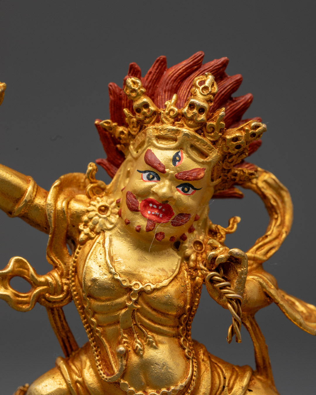 Vajrapani Statue | Authentic Tibetan Art for Strength