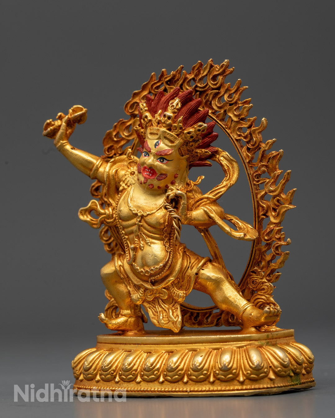 Vajrapani Statue | Authentic Tibetan Art for Strength