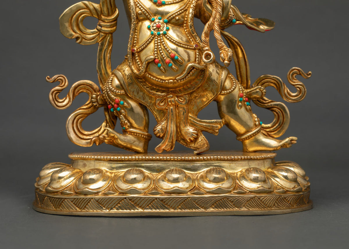 Vajra-Wielding Chana Dorje Statue | Indestructible Power of All Buddha