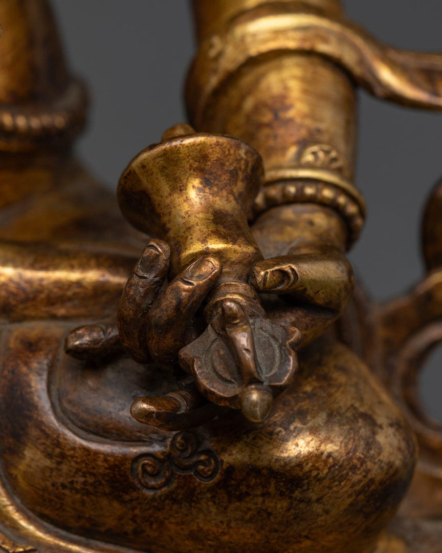 Antique Vajrasattva Statue | Buddhist Artwork