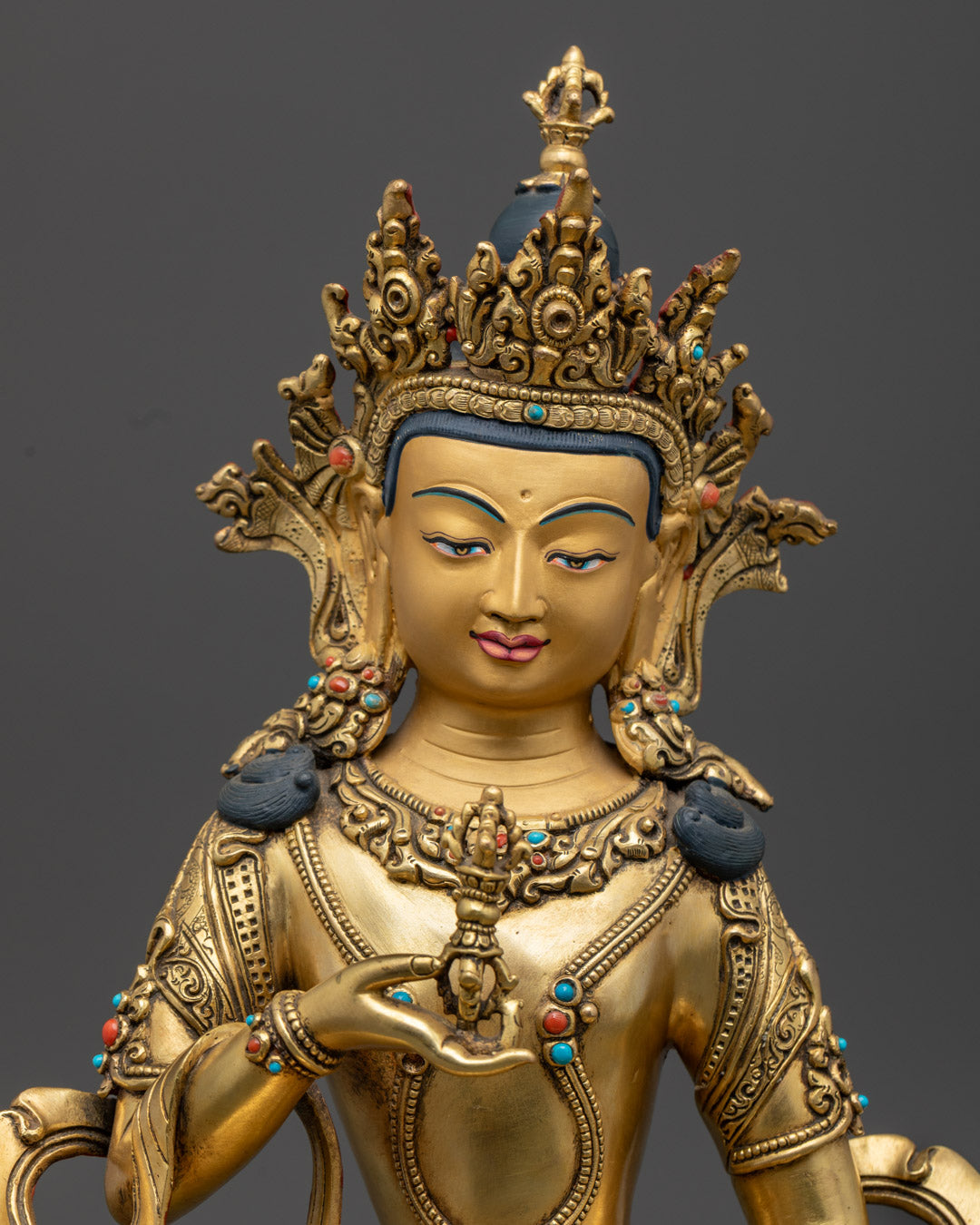 Sacred Vajrasattva Statue | Handcrafted in Patan, Nepal