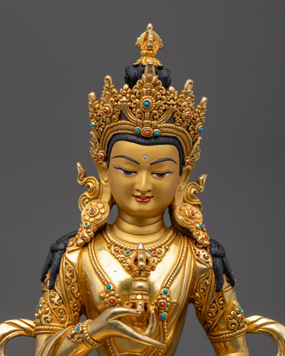 Tibetan Vajrasattva Statue | Dorje Sempa Sculpture