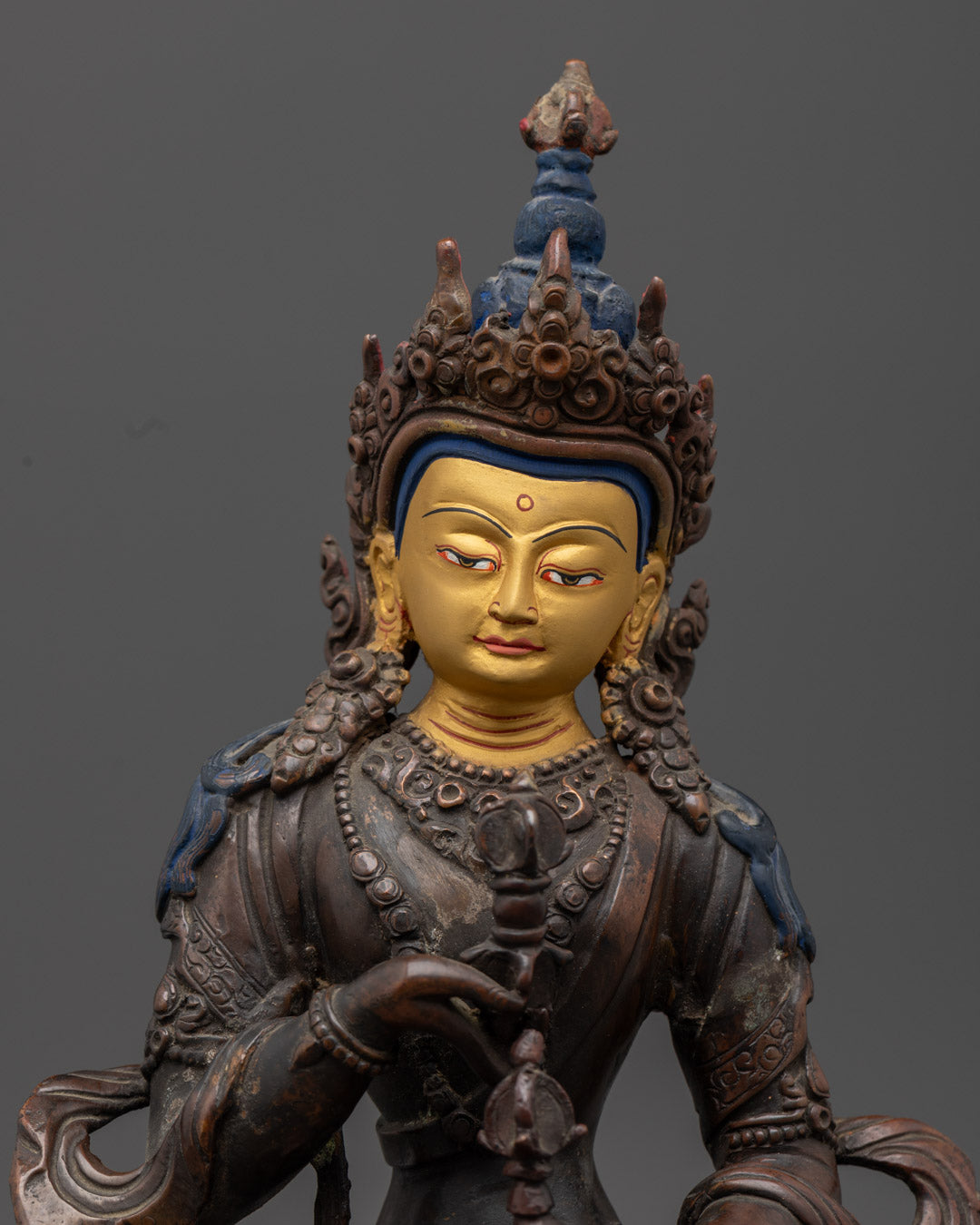 Handcrafted Vajrasattva Statue | Radiating Spiritual Purity