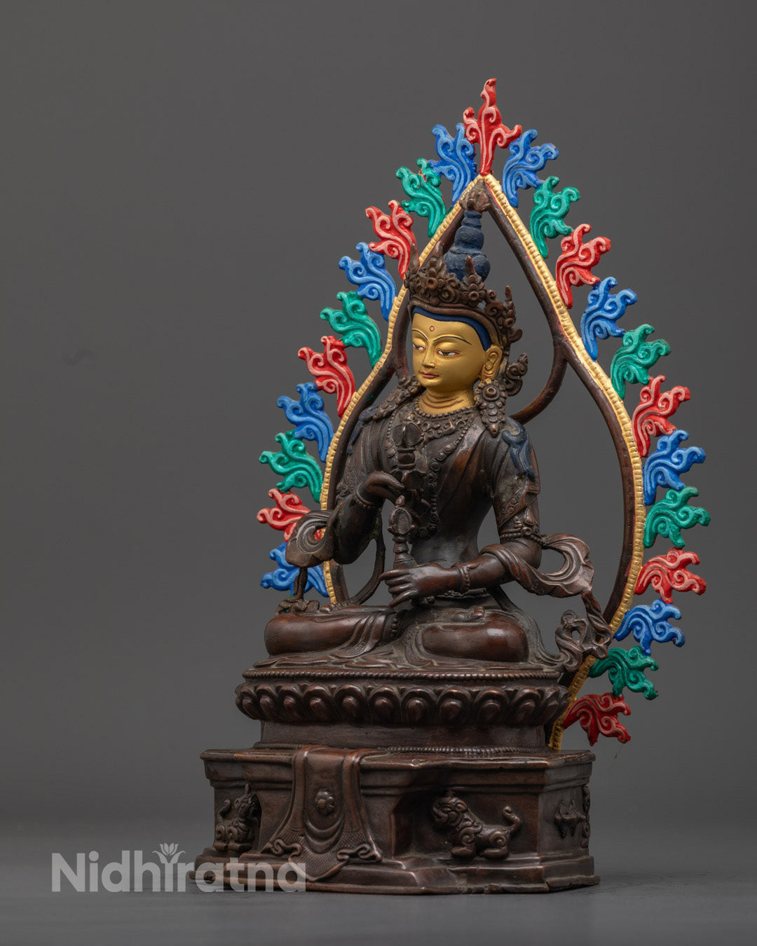 Handcrafted Vajrasattva Statue | Radiating Spiritual Purity
