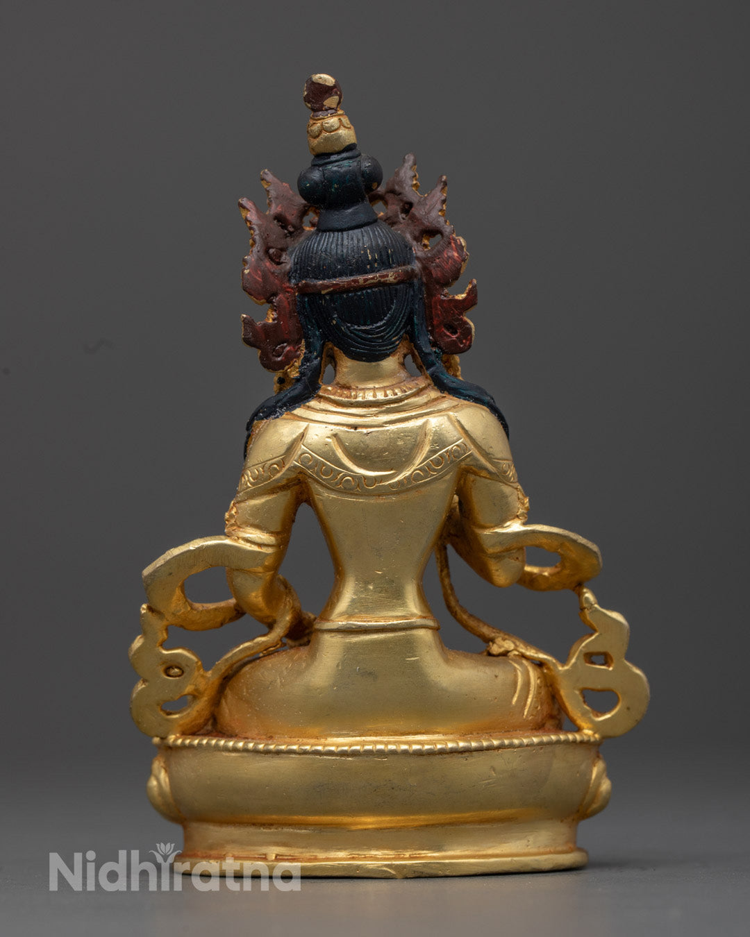 Vajrasattva Statue | Pure Copper Buddhist Sculpture