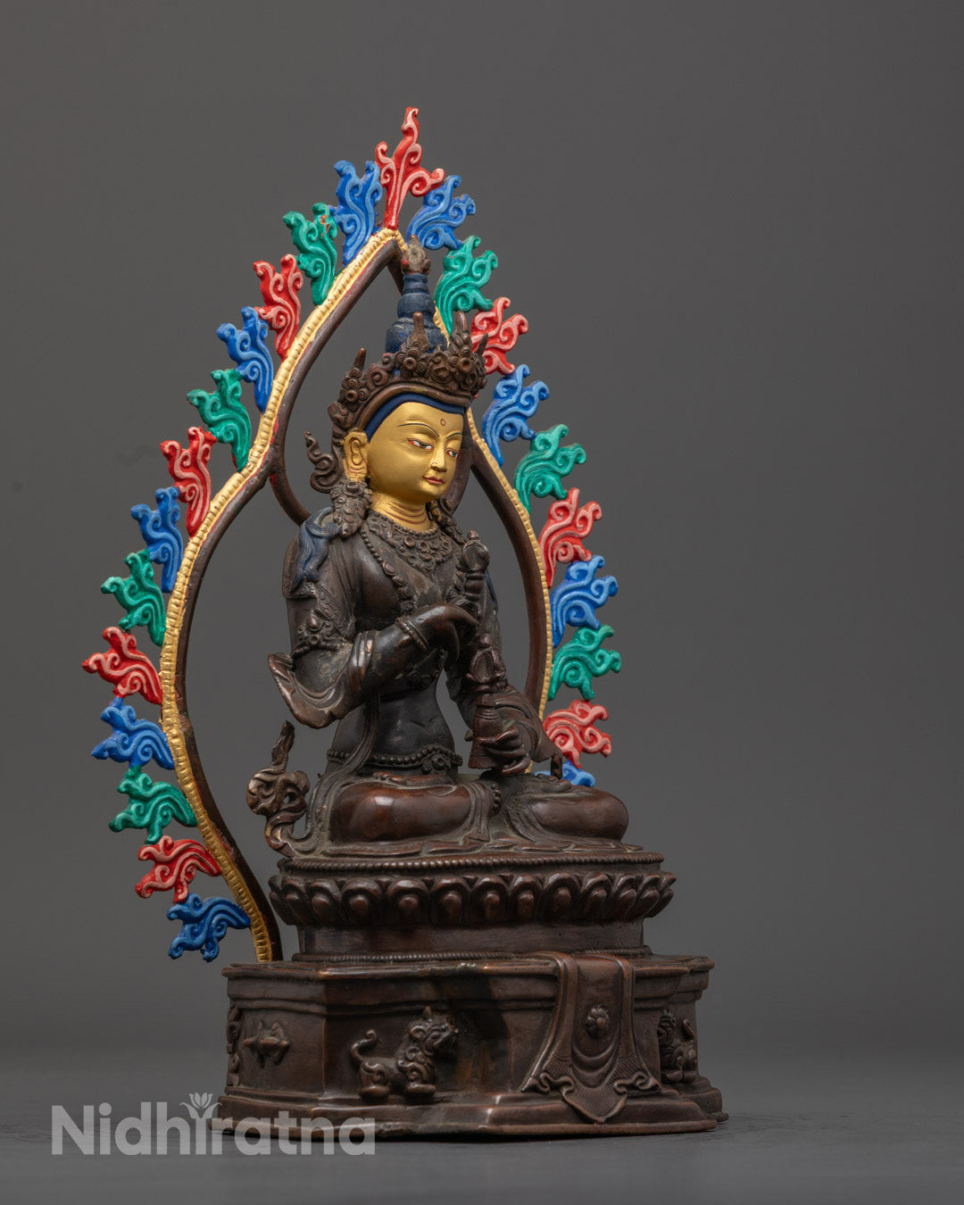 Handcrafted Vajrasattva Statue | Radiating Spiritual Purity