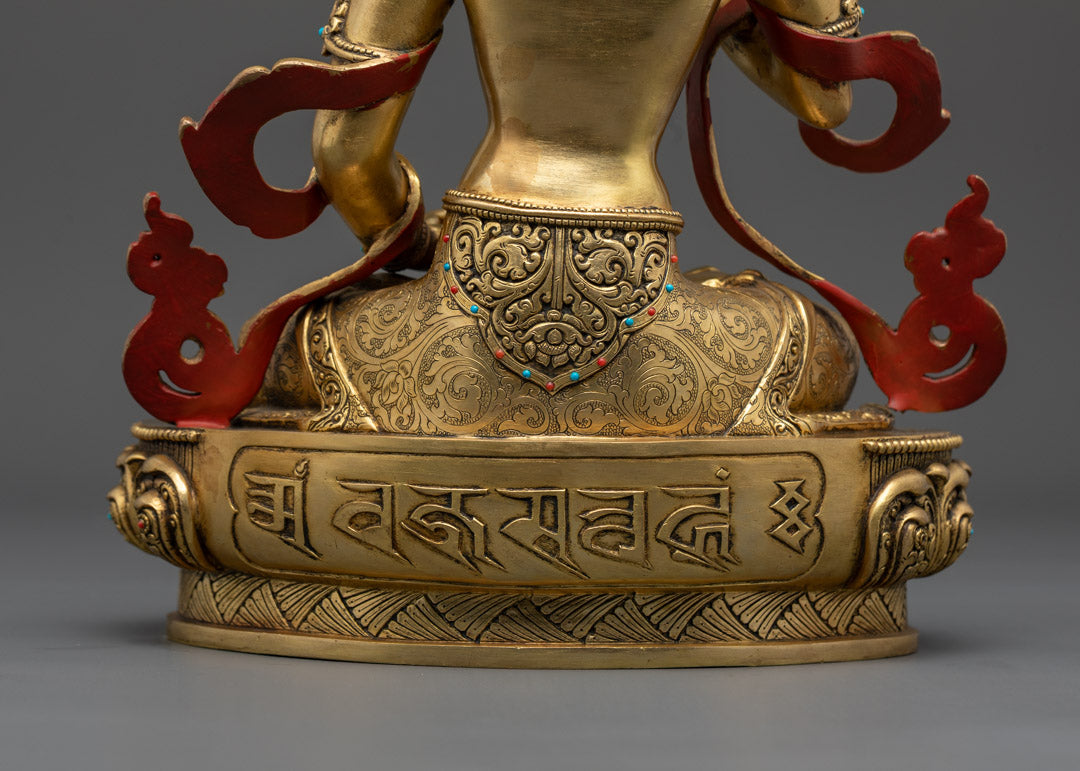 Sacred Vajrasattva Statue | Handcrafted in Patan, Nepal