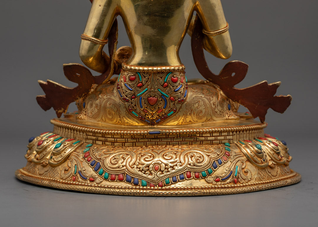 Vajrasattva Statue | Sacred Tibetan Buddhist Art