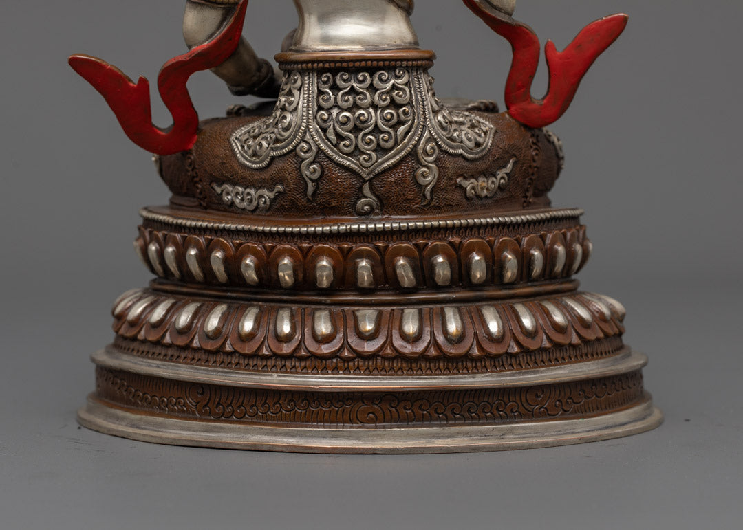 Sacred Vajrasattva Sculpture | Traditional Buddhist Deity