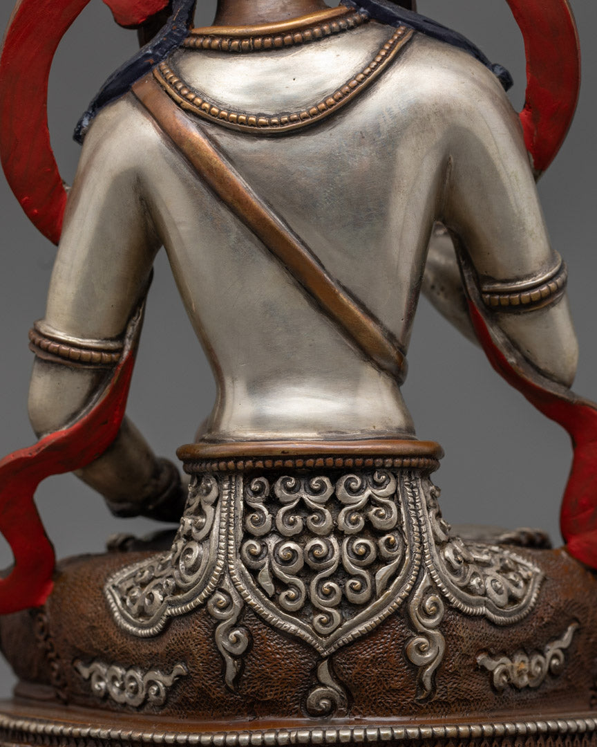 Sacred Vajrasattva Sculpture | Traditional Buddhist Deity